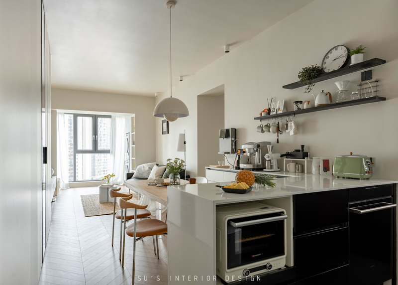 深圳港铁天颂 75㎡现代风格三房两厅设计丨中国深圳丨苏的设计-7