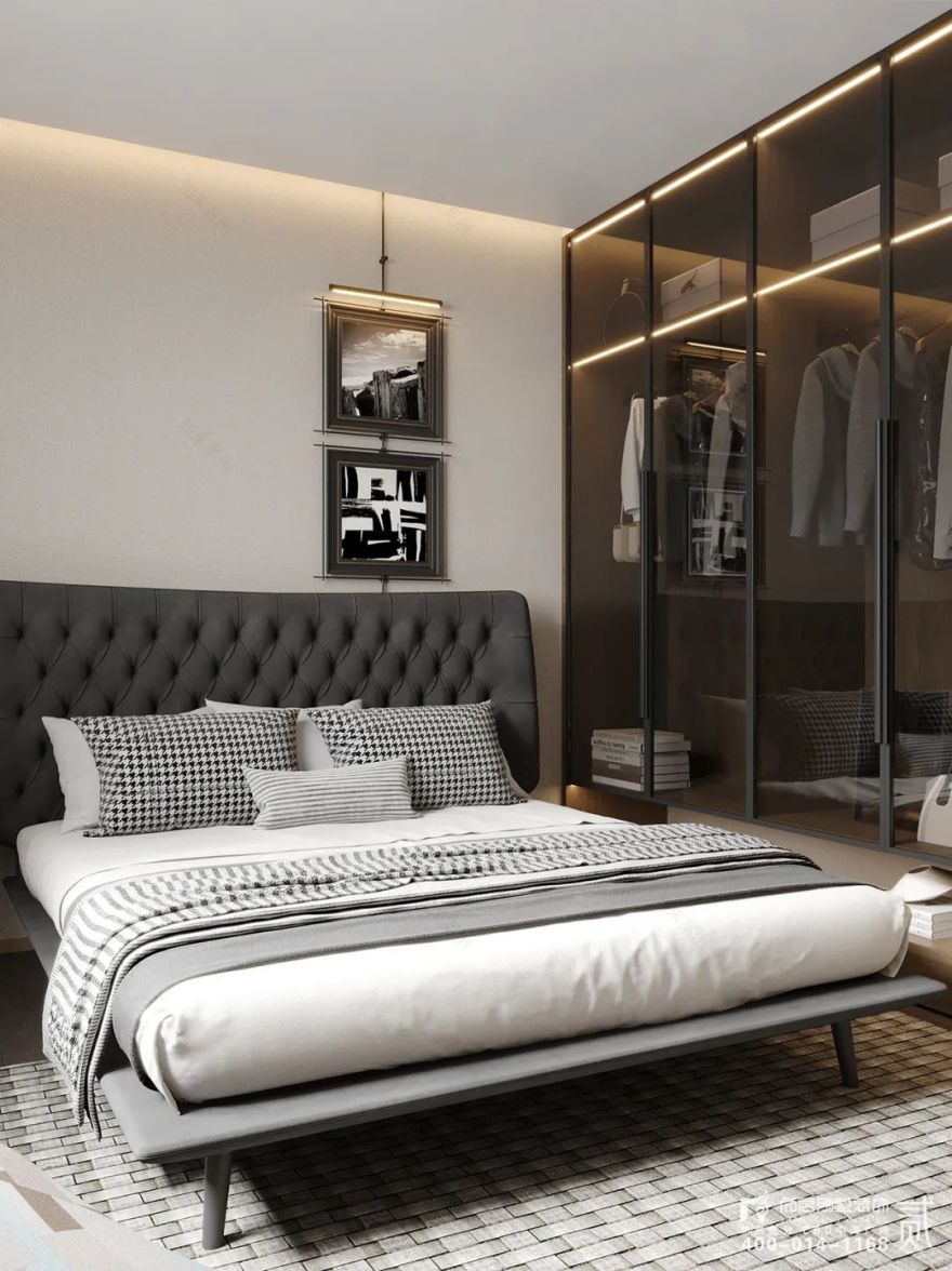 中国府 x 尚层作品 | 90后帅哥独享的178㎡现代大平层,用软装为家注入灵魂!-39