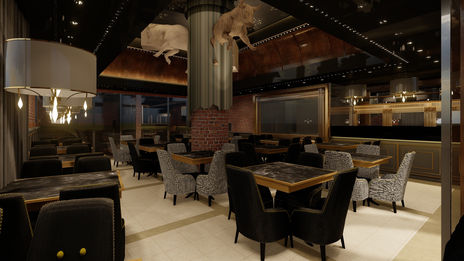 Pepe Anca Steak Restaurant Design-8