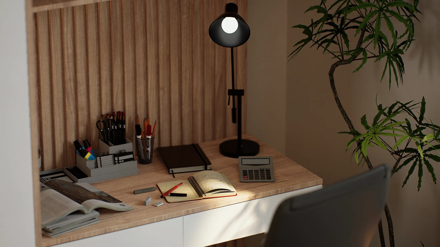 风格室内设计（青年卧室）-25