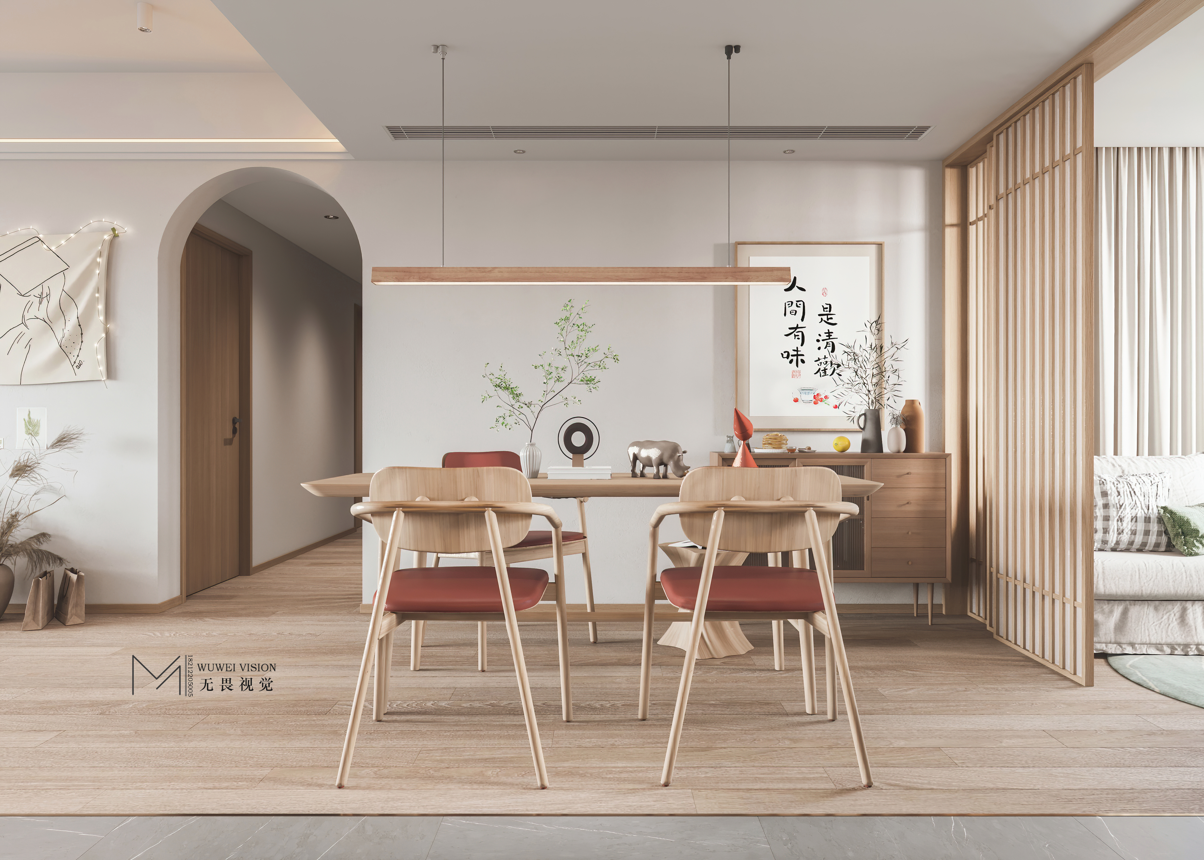 温馨小北欧风格住宅设计丨GM-18