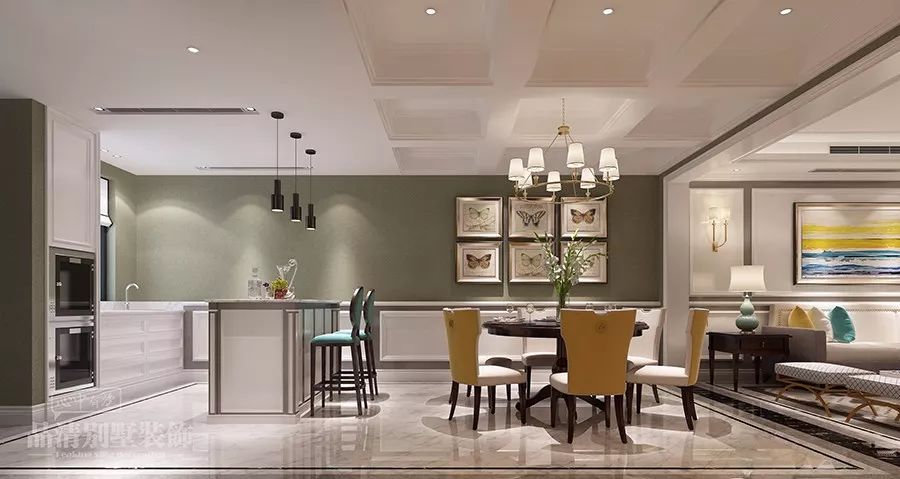 中建城中墅美式风设计 | 遇见品清,让生活更美好-9
