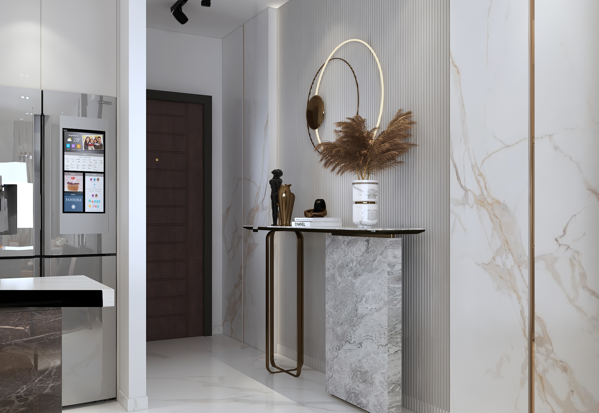 APARTMENT@THE NEW CAPITAL 接待处设计丨Eng omneya Hamed-20