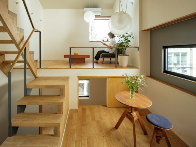 新宿の家 隙間の光明丨日本京都丨キトキノアーキテクチャ（小林玲子）-74