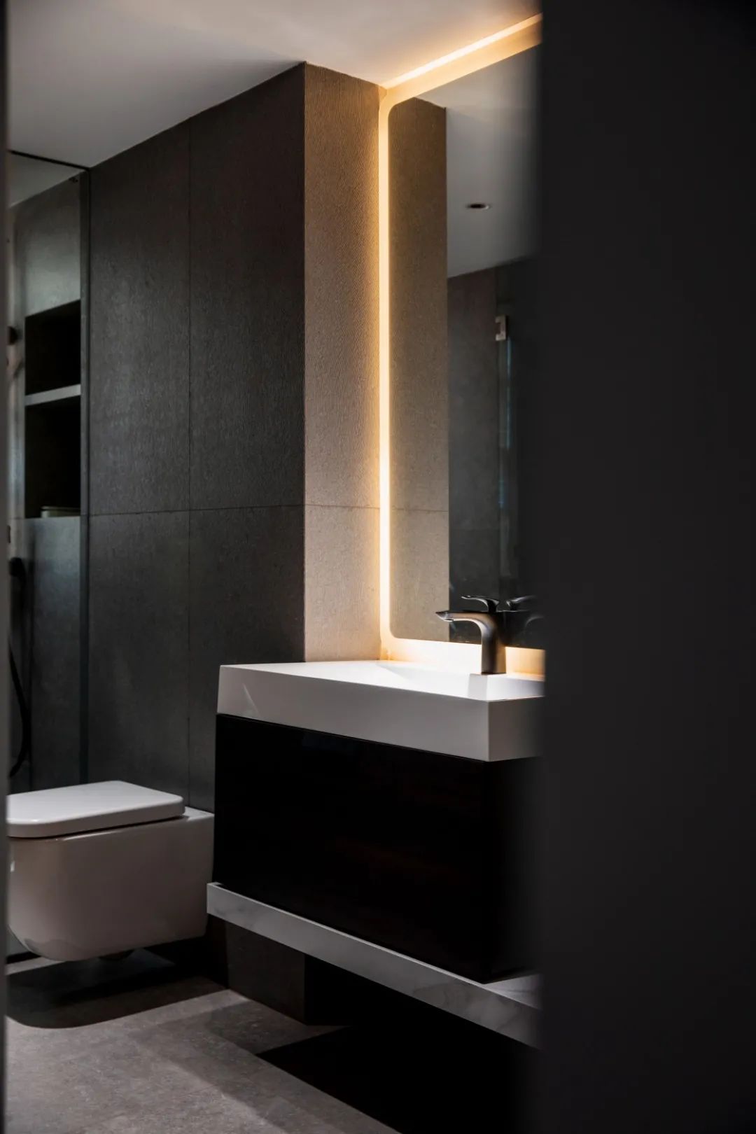 盛唐绿洲极简生活美宅设计丨中国怀化丨見住所为设计-34