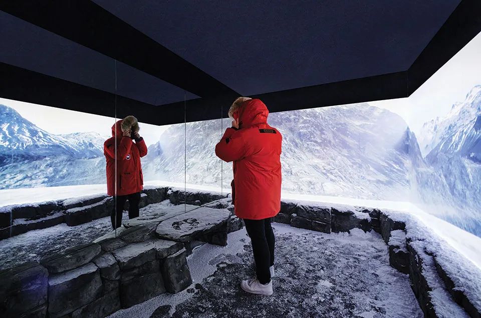 CANADA GOOSE “北极”之旅 多重感官沉浸式体验店-5