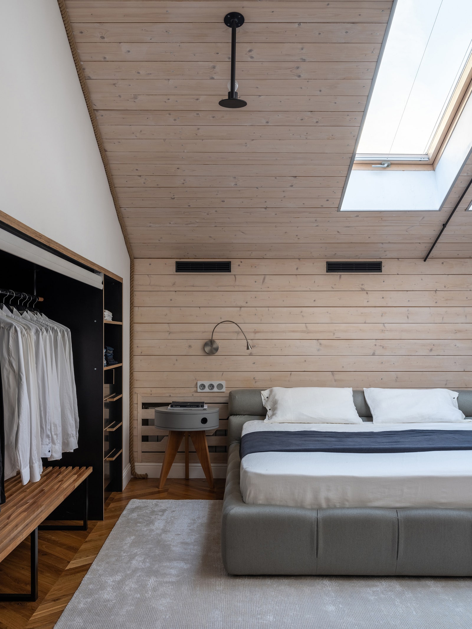 146㎡顶层新建成公寓室内设计-31