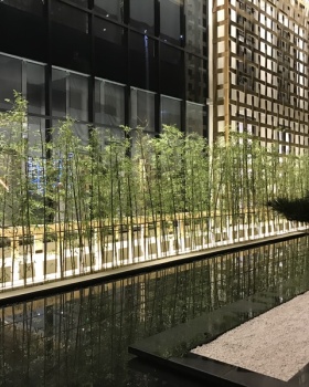河南濮阳胜东花园售楼处外立面设计