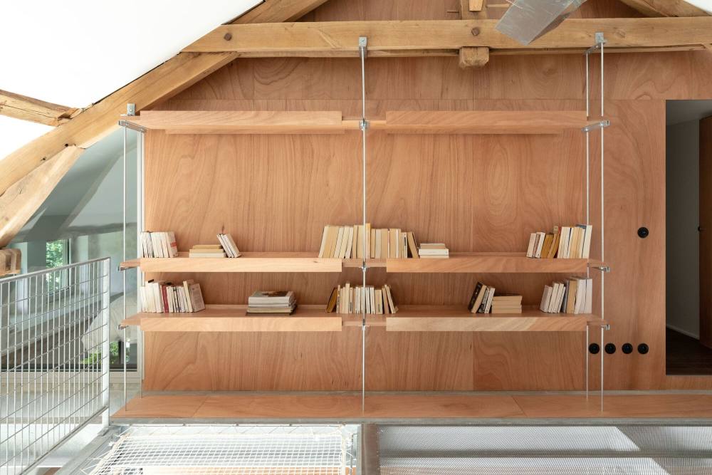 视觉轻盈结构高效新旧结合的住宅设计丨戈者设计-5