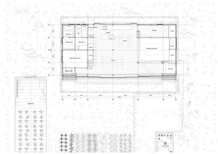 东京郊区现代农舍,自然与人和谐共生-7