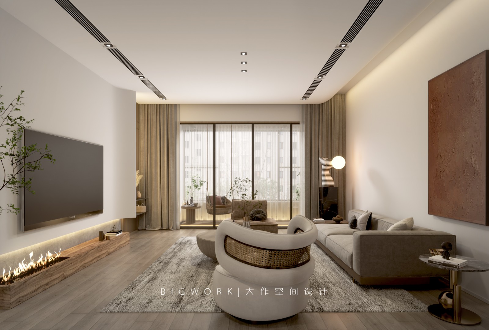 《似初》日式风平层住宅设计丨昌明-5