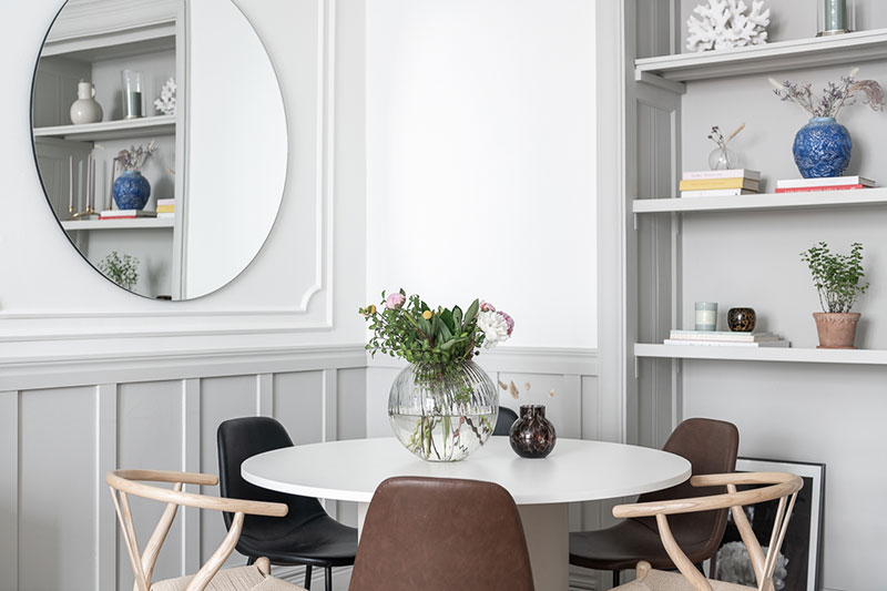 斯德哥尔摩 46 平米古典风公寓设计-10