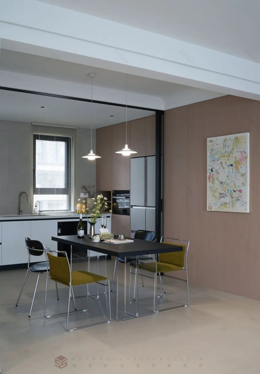 【实景】思舍全案|素简逸境之家-37