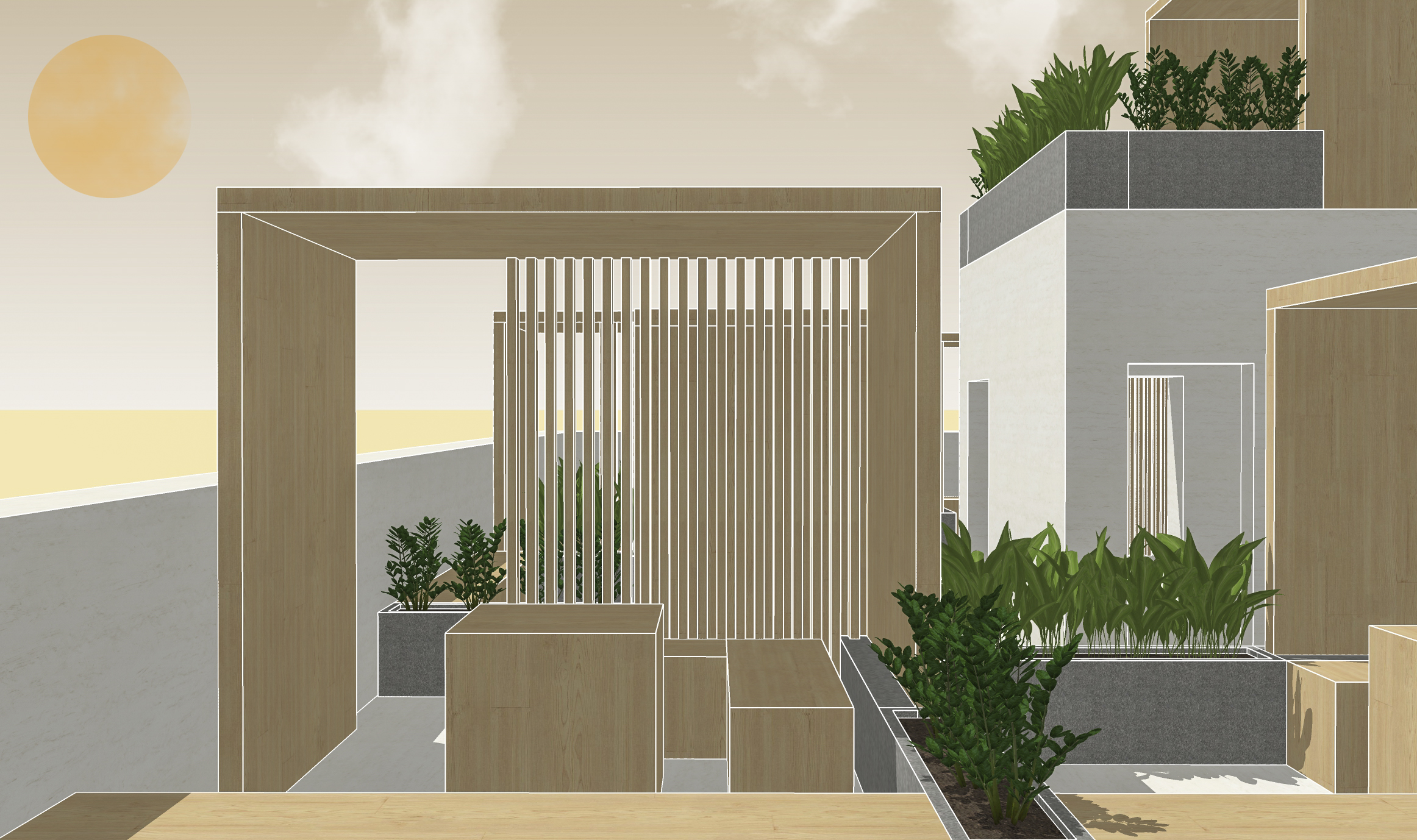 受限的天空丨SpainBarcelona丨Yizhe Zhu-14