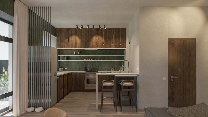 乌克兰基辅地区私人住宅室内设计项目-30