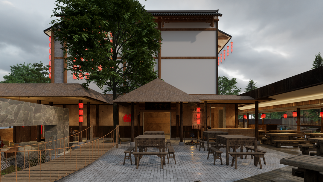 院子餐饮 3·0 版本空间设计&品牌文化设计-24