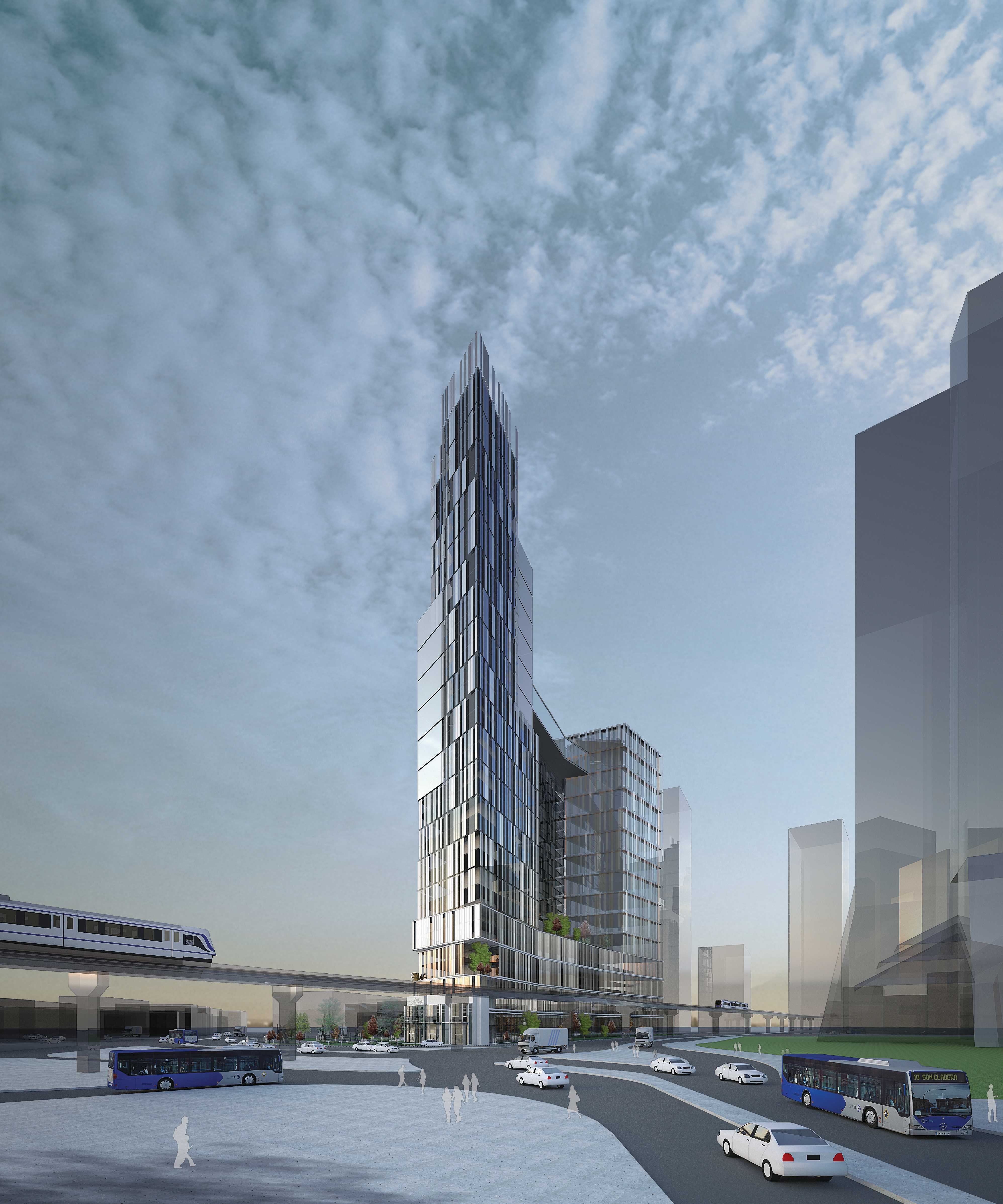 混搭风开发与总体规划 | 多业态综合体设计展示-45