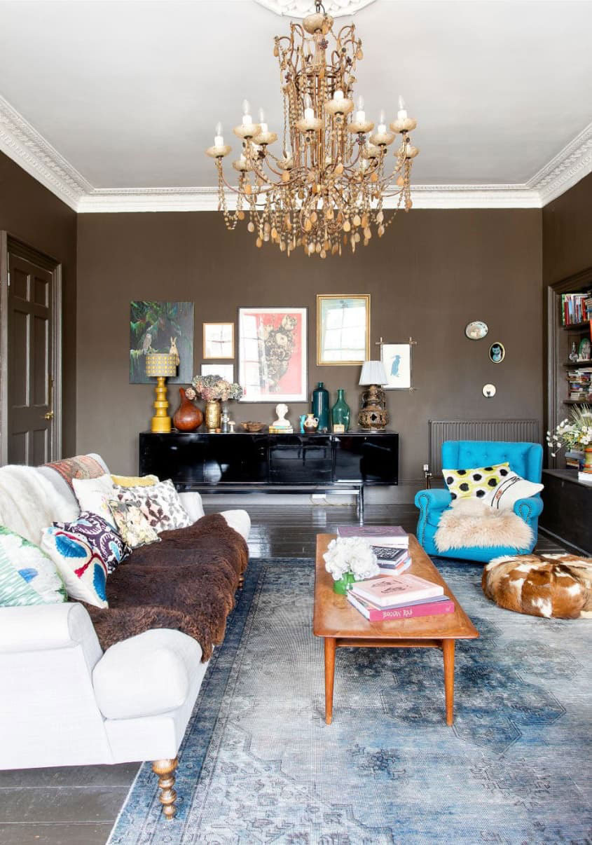 色彩斑斓的苏格兰爱丁堡乔治亚风格公寓-5