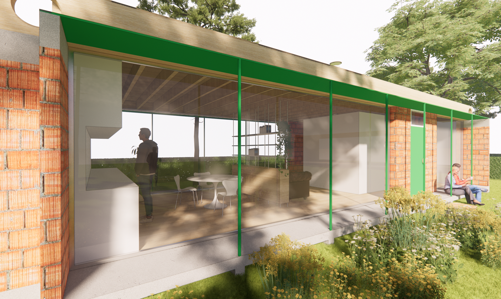 平房；小屋；别墅丨MO architecten-16