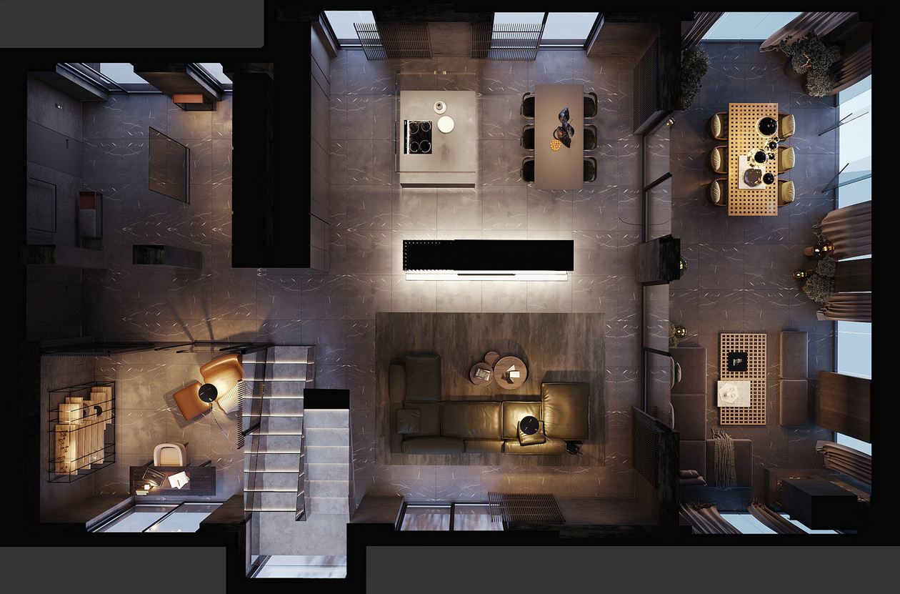 氛围感爆棚的居住空间设计-0