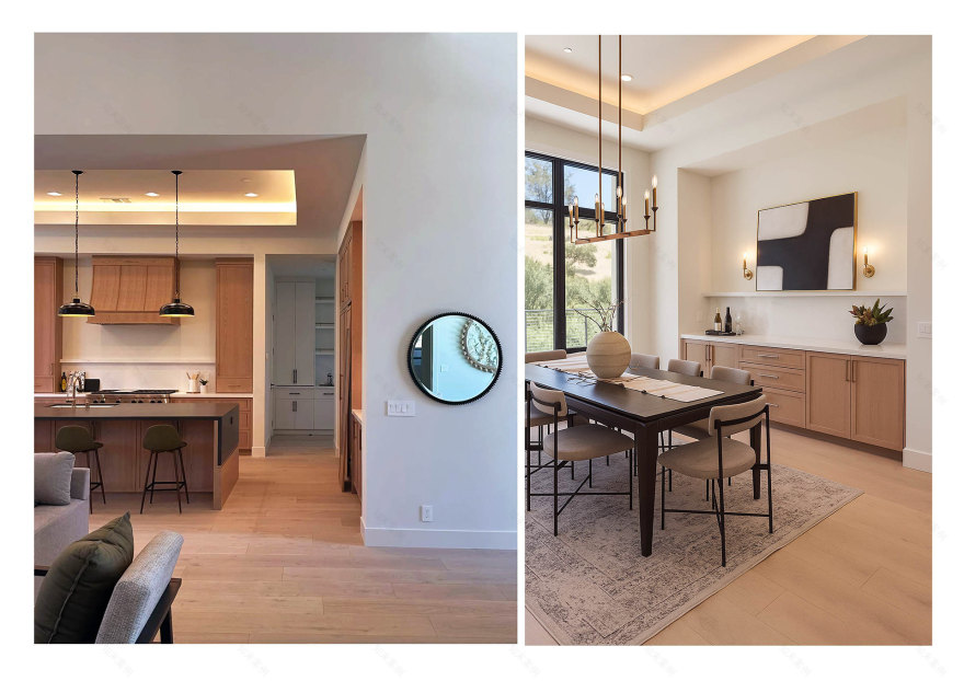 Modern Farmhouse室内设计丨美国加利福尼亚丨Daraslava Kravchenko(LEV Designs)-11