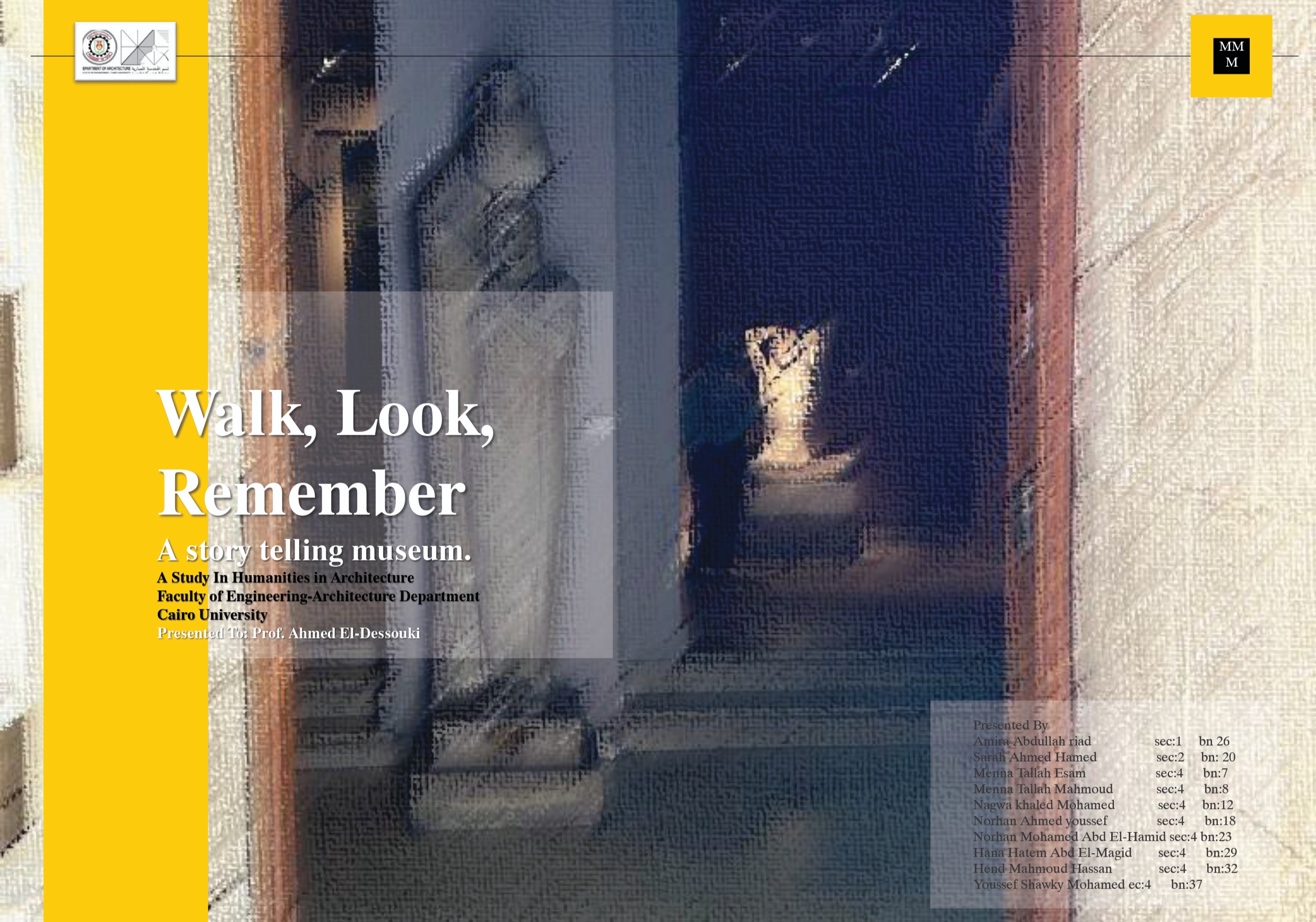 穆罕默德·穆赫塔尔博物馆丨埃及开罗丨开罗大学建筑系-4