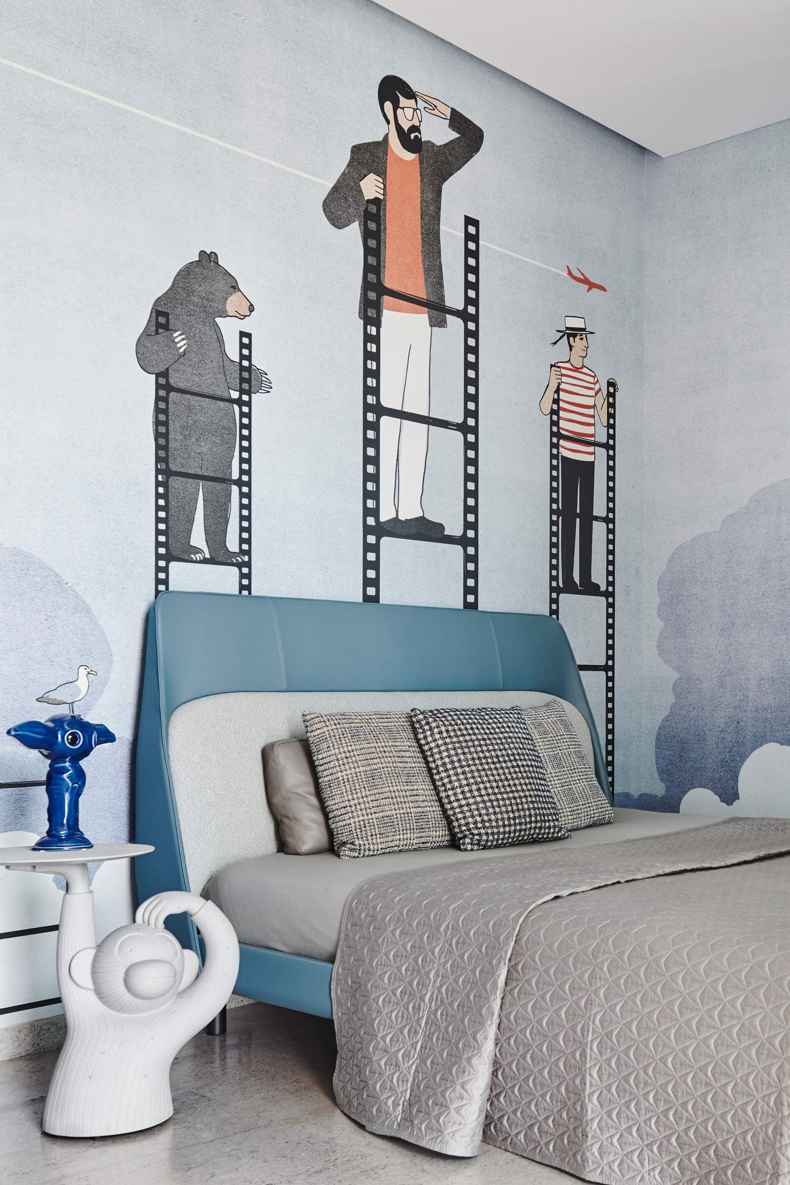 孟买不拘一格的复式住宅丨印度丨Hiral Jobalia Studio-38