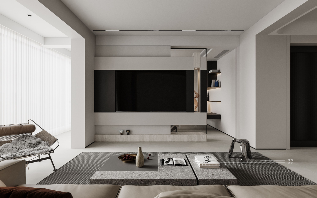 中央原墅·简臻内敛,向心以往丨水木设计-16