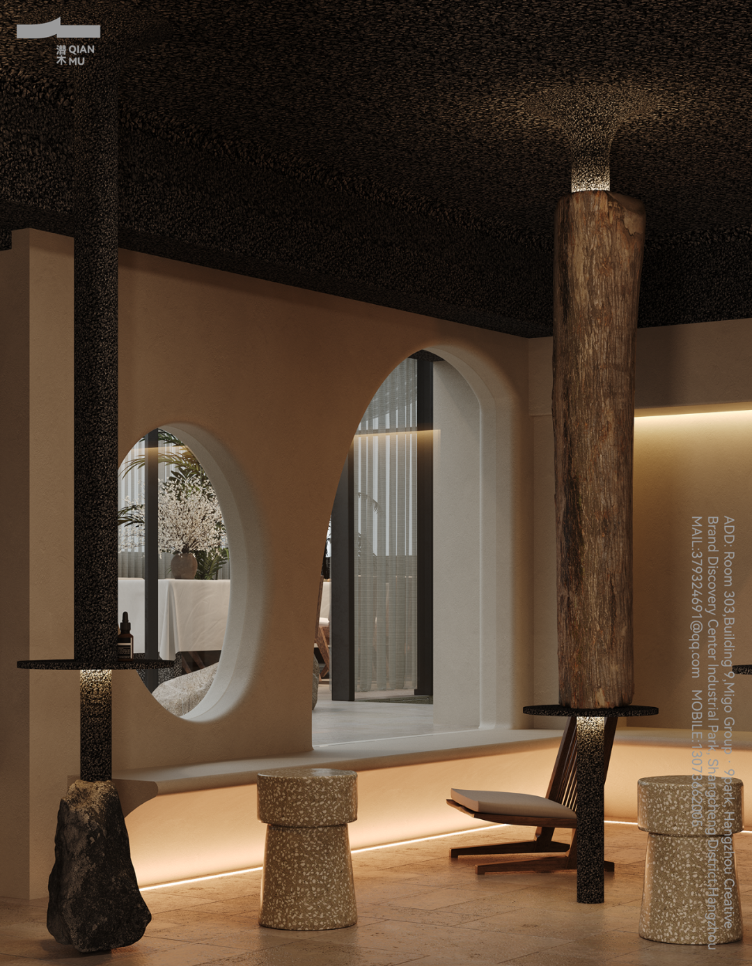 潜木设计 | 流动美学在空间的韵律-3