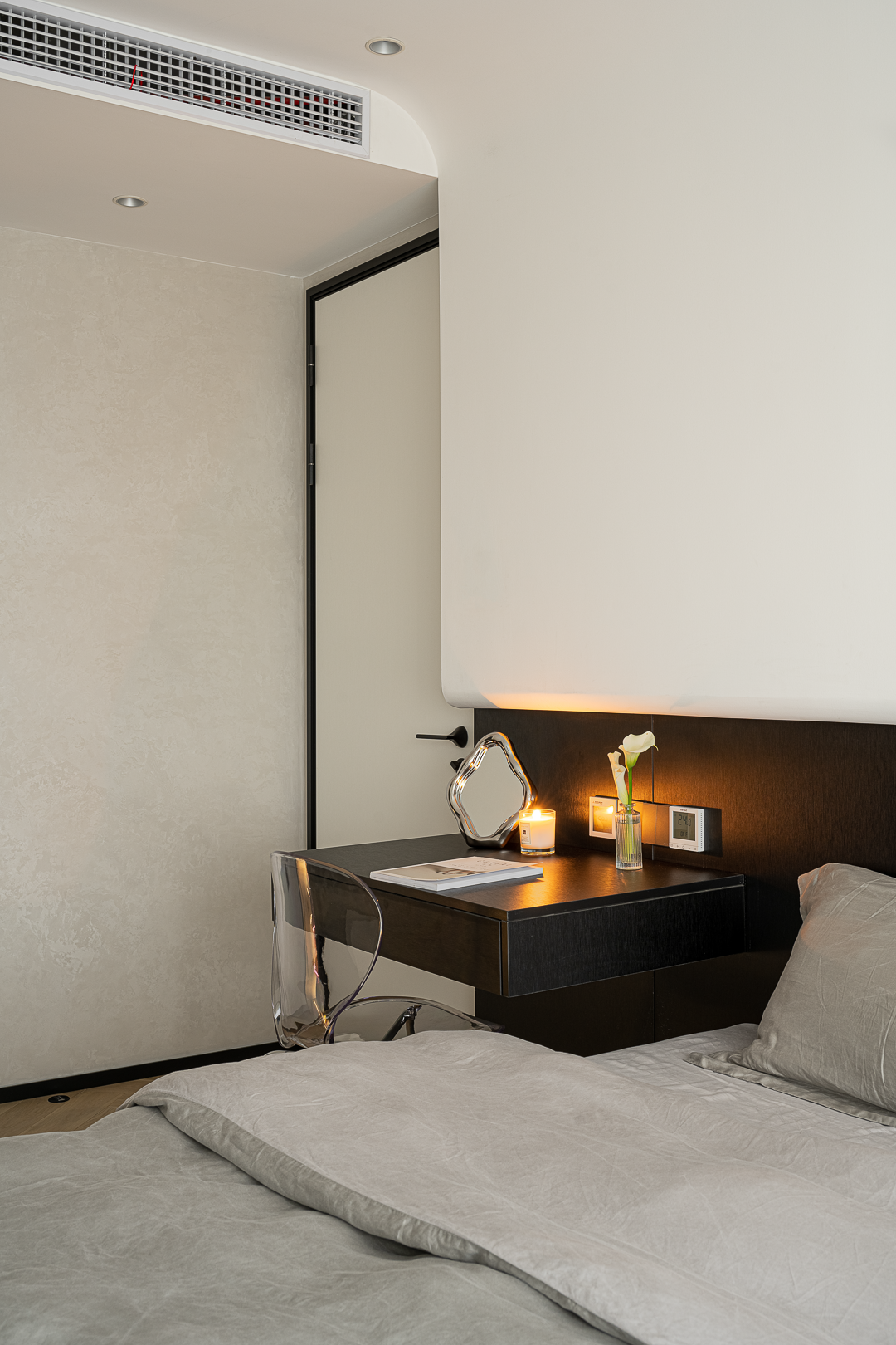 奶油风简致居所丨中国无锡丨悟塬空间设计-40