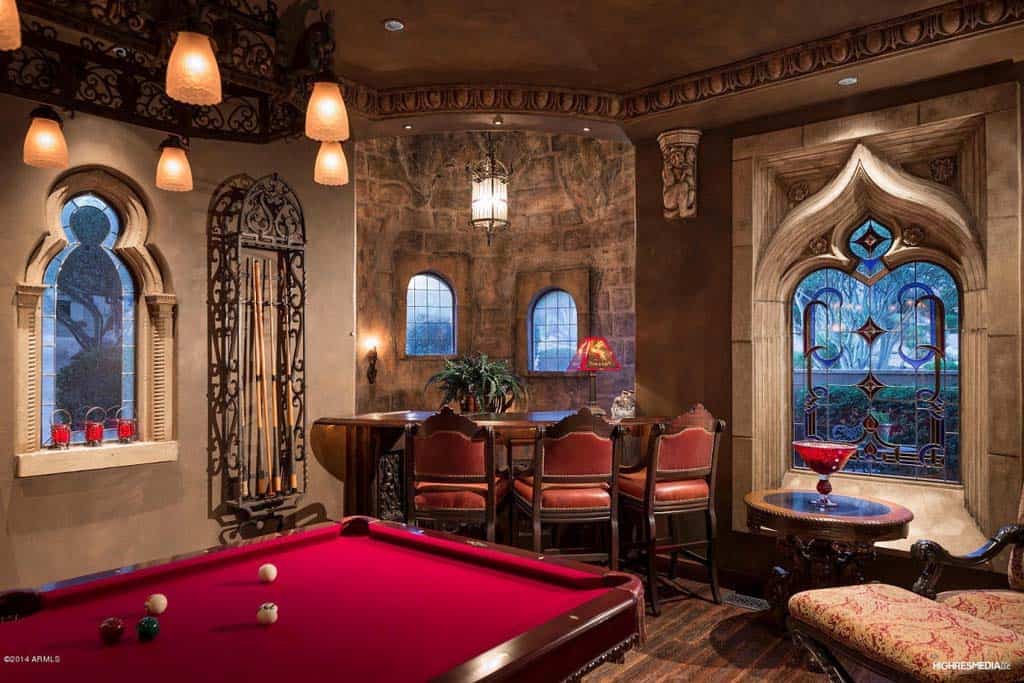 Medieval masterpiece: Italian-inspired gothic villa in Scottsdale-16