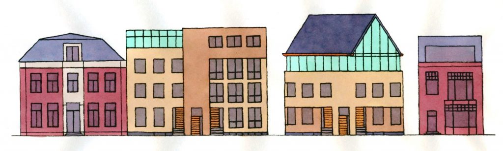 四角区（注：De Vierhoek常见于荷兰语地名等场景，Vierhoek有四角、方形等意思，这里De Vierhoek可直译为四角区 ，具体可能需结合更详细语境确定其实际所指） 丨NetherlandsHaarlem丨her architecten,Joost Swarte-59