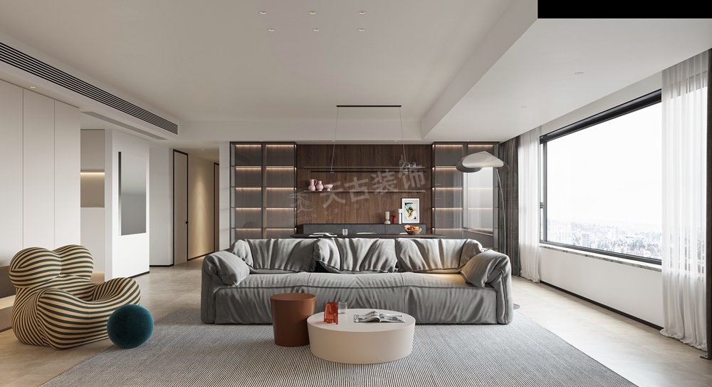 渝北北大资源澜庭序现代简约洋房设计丨中国渝北丨天古设计师曾翼-2