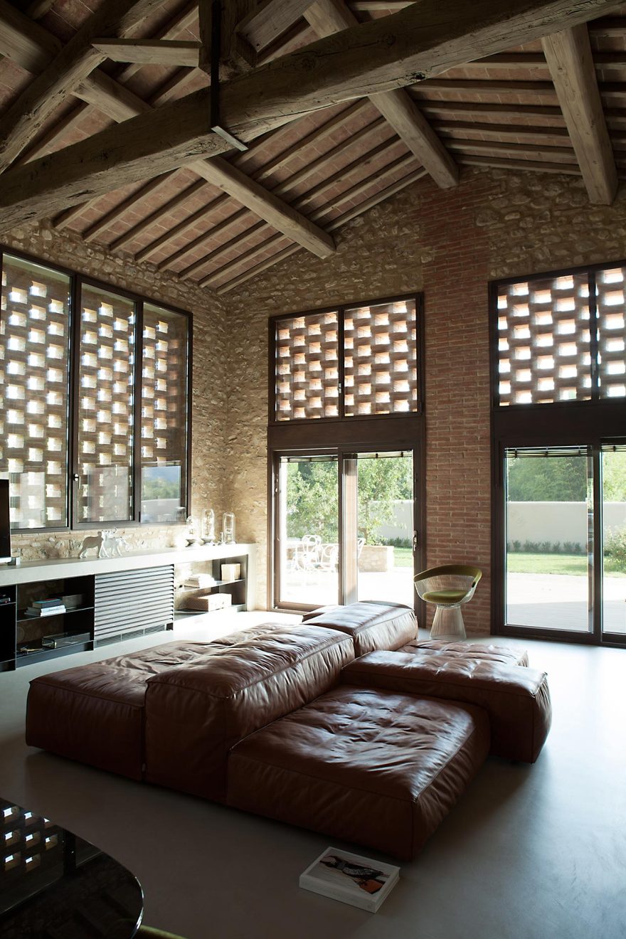 融合乡土与时尚的托斯卡纳乡村之家-21