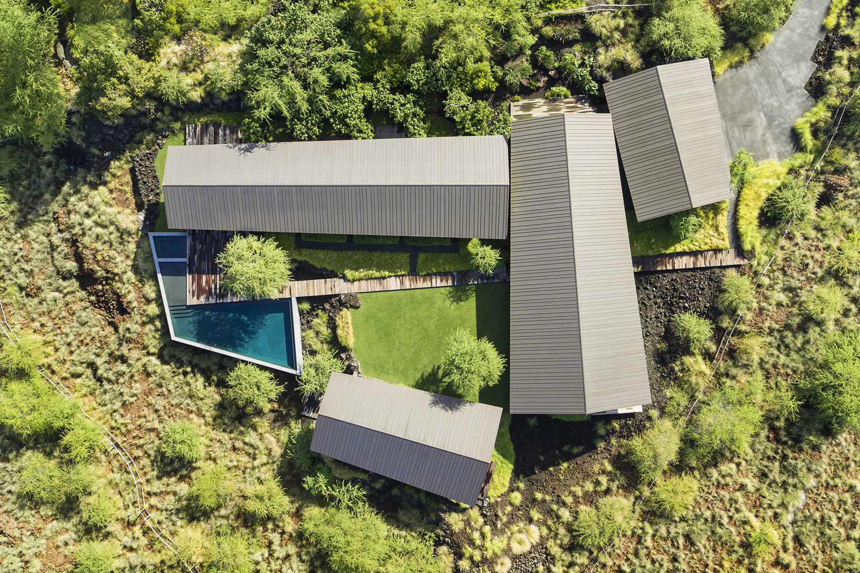 Hale Mau’u度假屋丨美国夏威夷丨Walker Warmer Architects-12