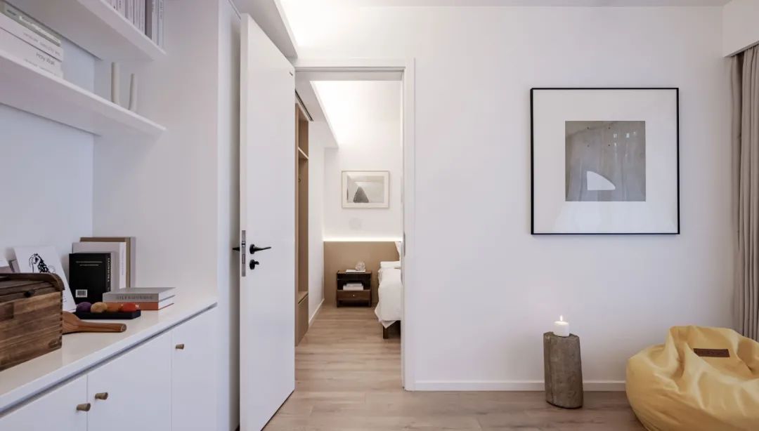 水泥漆+原木，感受极简的温度 | 吾索设计-41