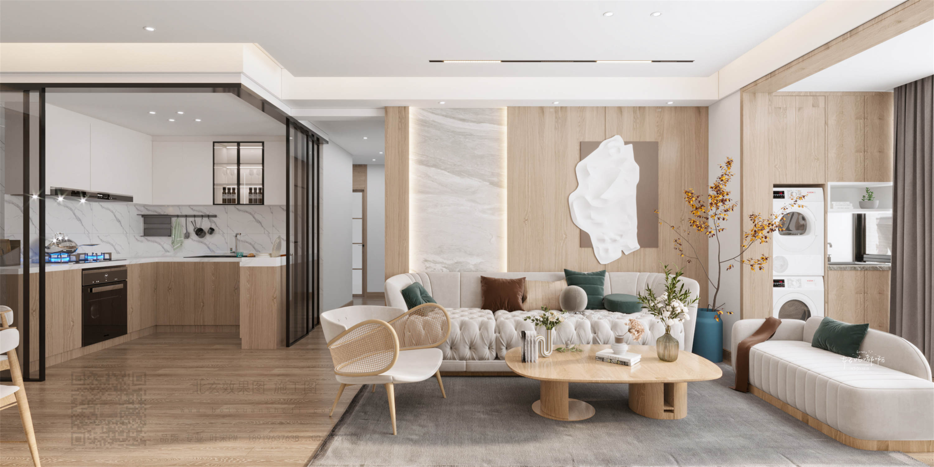 现代平层设计 · 自由生长的生命力-9