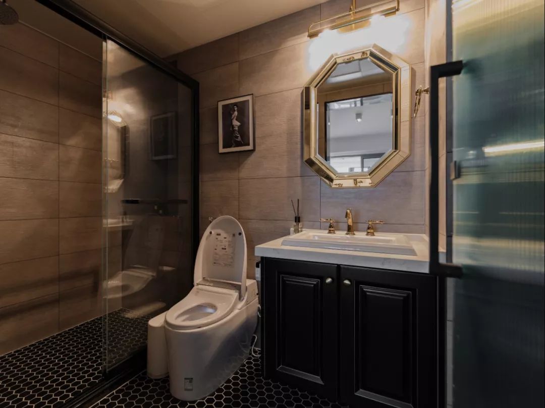 130 平混搭风家居，开放式厨房++ 隐形门的神仙组合-72