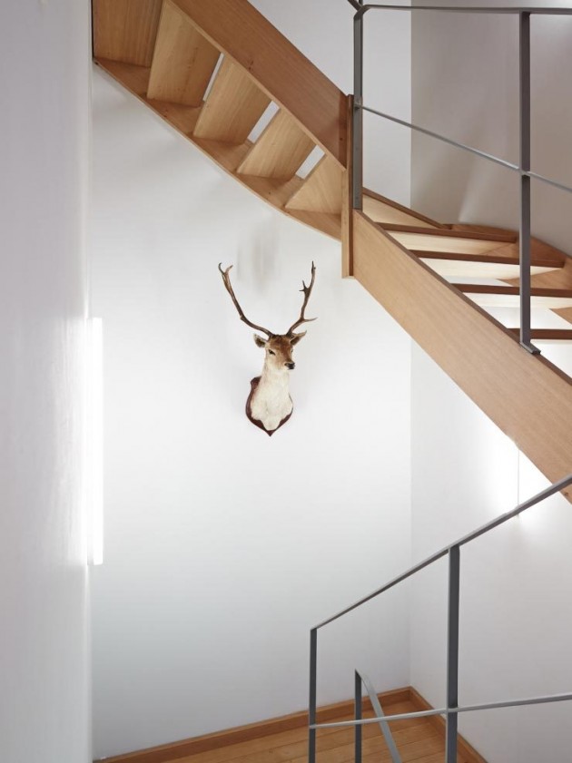 比利时老房改造项目丨Dehullu Architecten-14