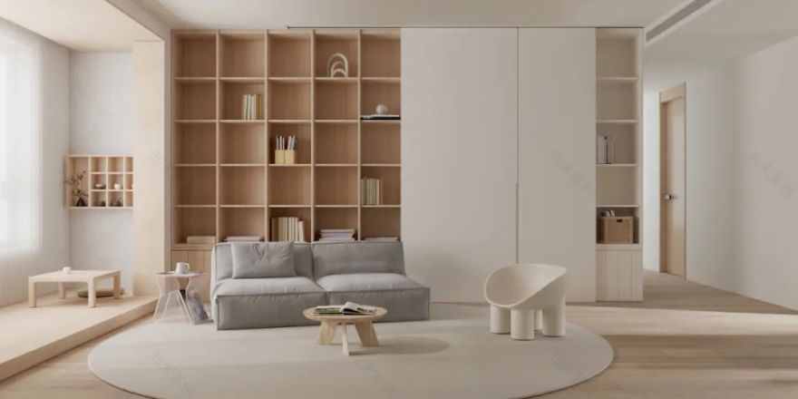 天津清和一舍设计案例 | 诗意暖意的生活空间-20