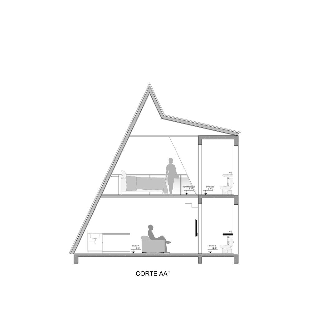 巴西 Pinto Bandeira 自然景观中的 La Pinta Chalets-41