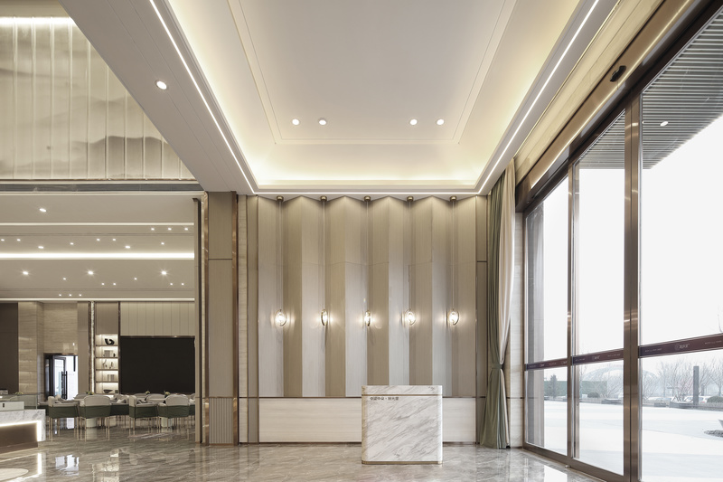 游牧之城的绿色低奢售楼处-4