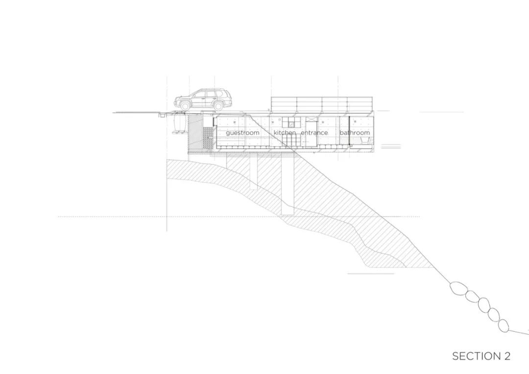 日本山村里的 72 m²混凝土度假别墅-33