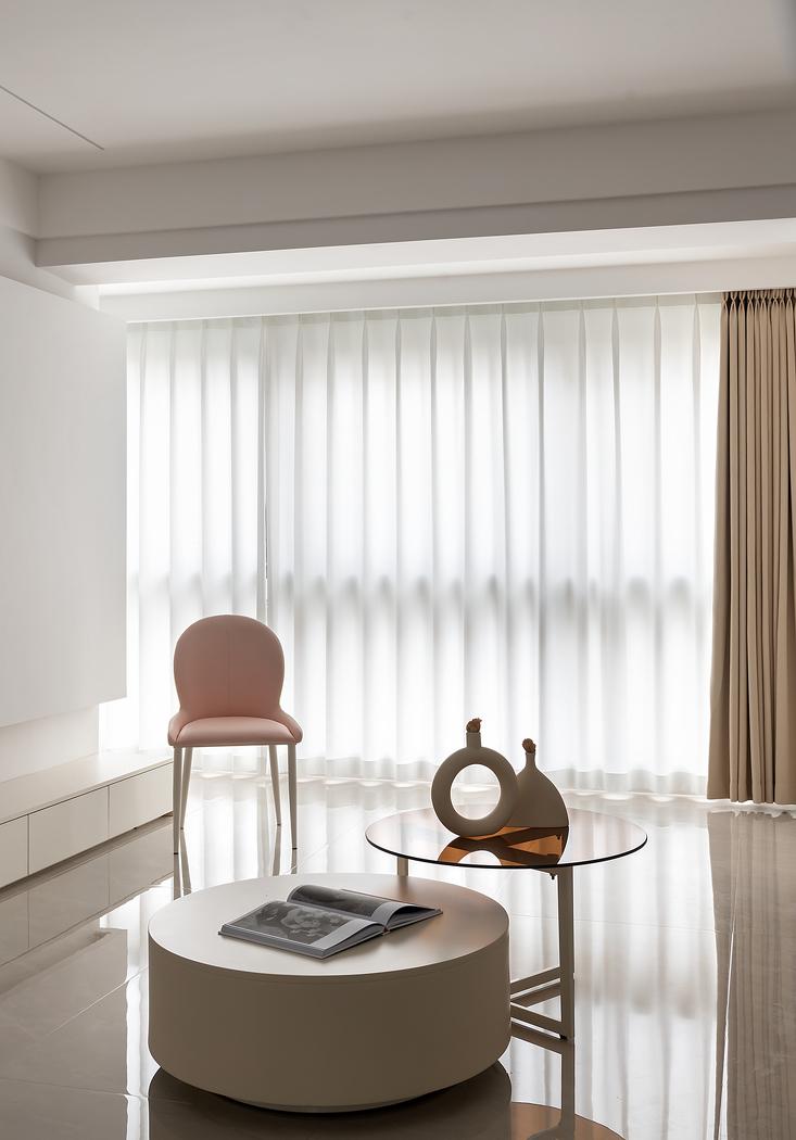 极致清新白+温馨奶咖色丨俏业家装饰-24