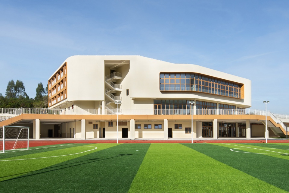 惠阳沙田镇第二小学 | 山地校园的创新设计-21