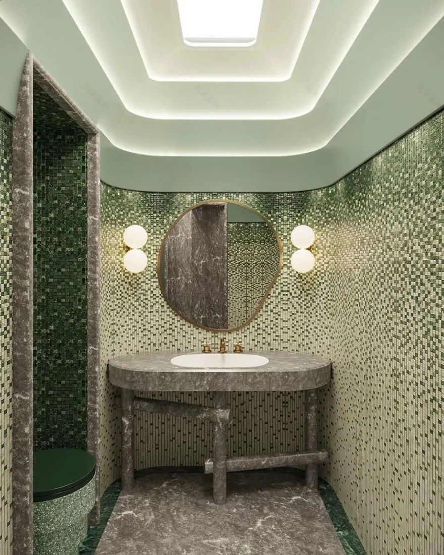 香港全新超级豪宅「天御 THE LEGACY」法式餐厅丨中国香港丨法国设计师Jean Louis Deniot-26