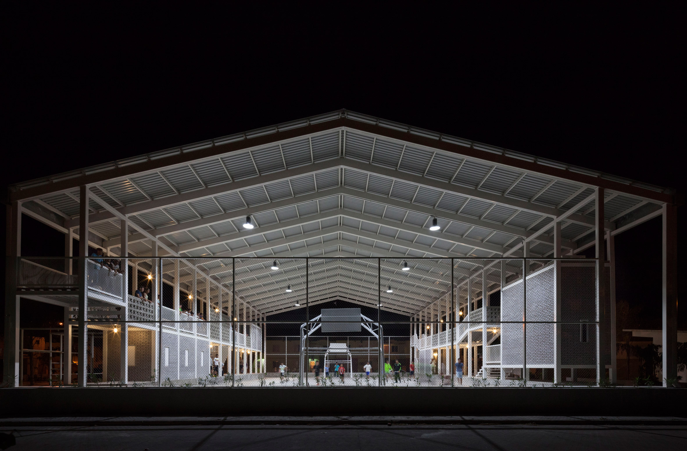 Pitched-roof structure revitalises public space at Veracruz port-16