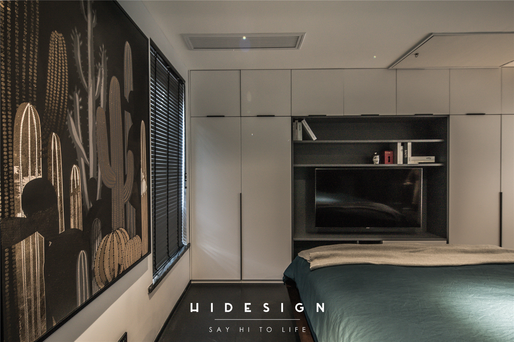 深色工业风重塑阿斯加德，功能分区打造年轻夫妻理想居所-38