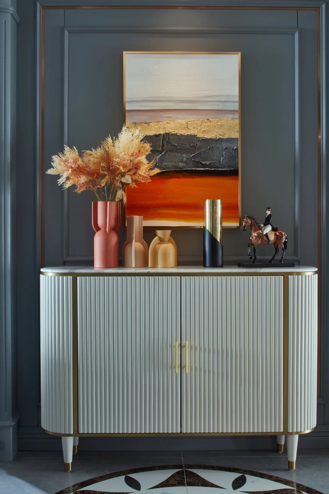 蓝色多瑙河恋曲 · 南宁四房两厅优雅空间设计丨中国南宁丨柒颜设计-18