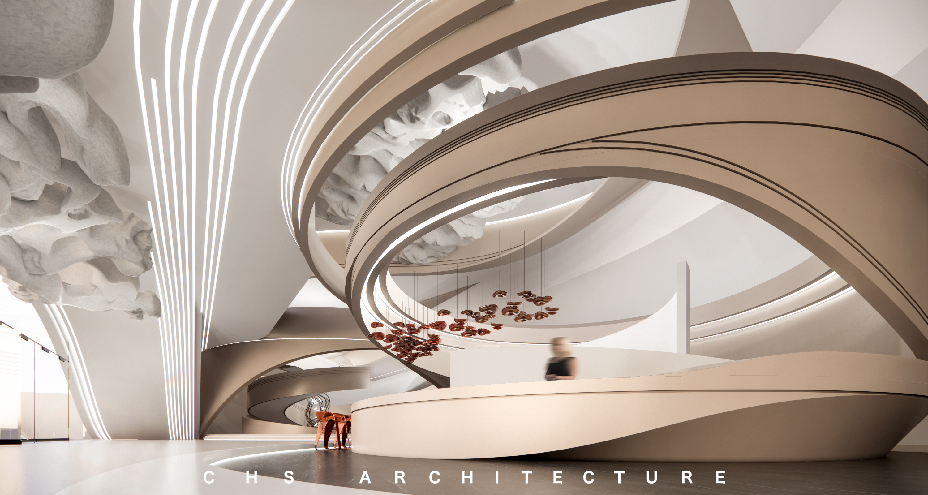 走舸·烟桥旅游体验中心建筑方案设计丨CHS ARCHITECTURE-26